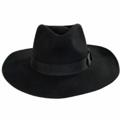 Jaxon Hats Colorado Ultra Wide Brim Wool Felt Fedora Hat