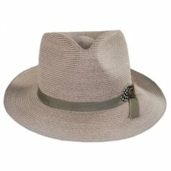 Biltmore Aviator Hemp Straw Fedora Hat