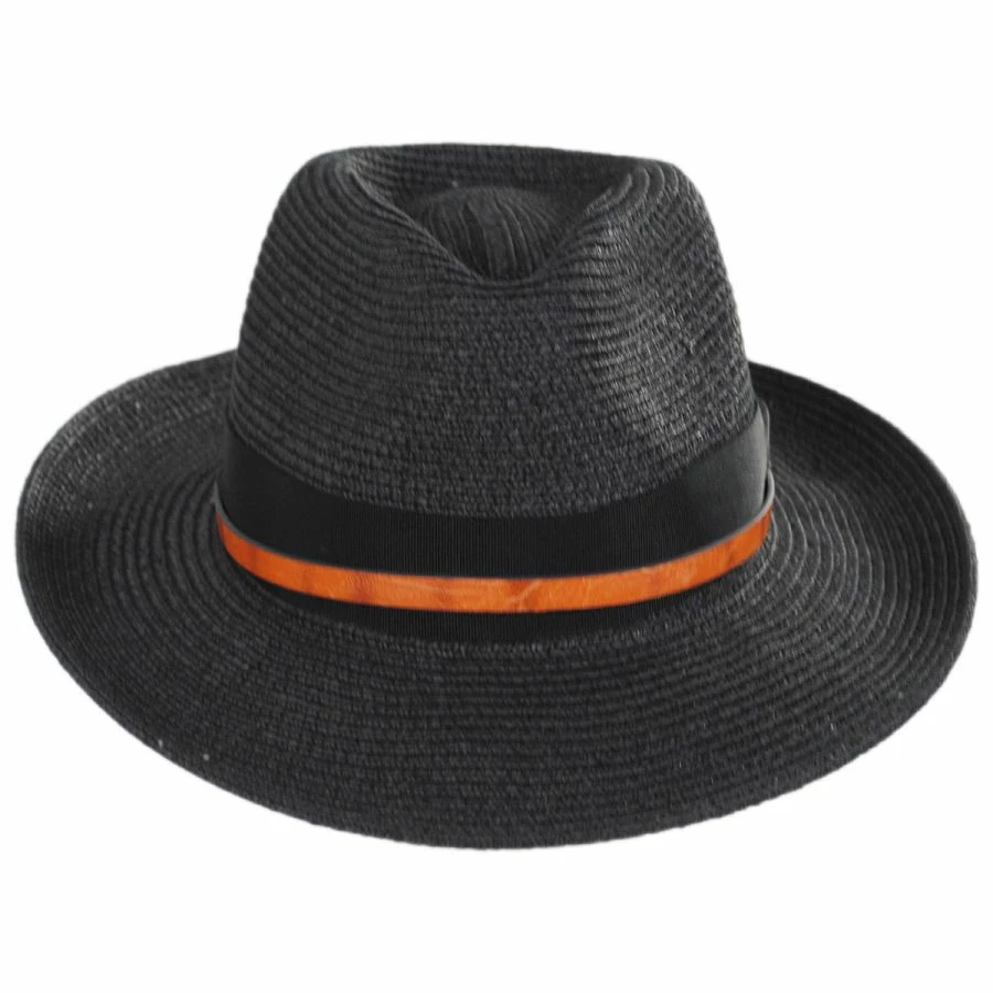 Bailey Denney Toyo Straw Blend Fedora Hat 3 Bailey Denney Toyo Straw Blend Fedora Hat