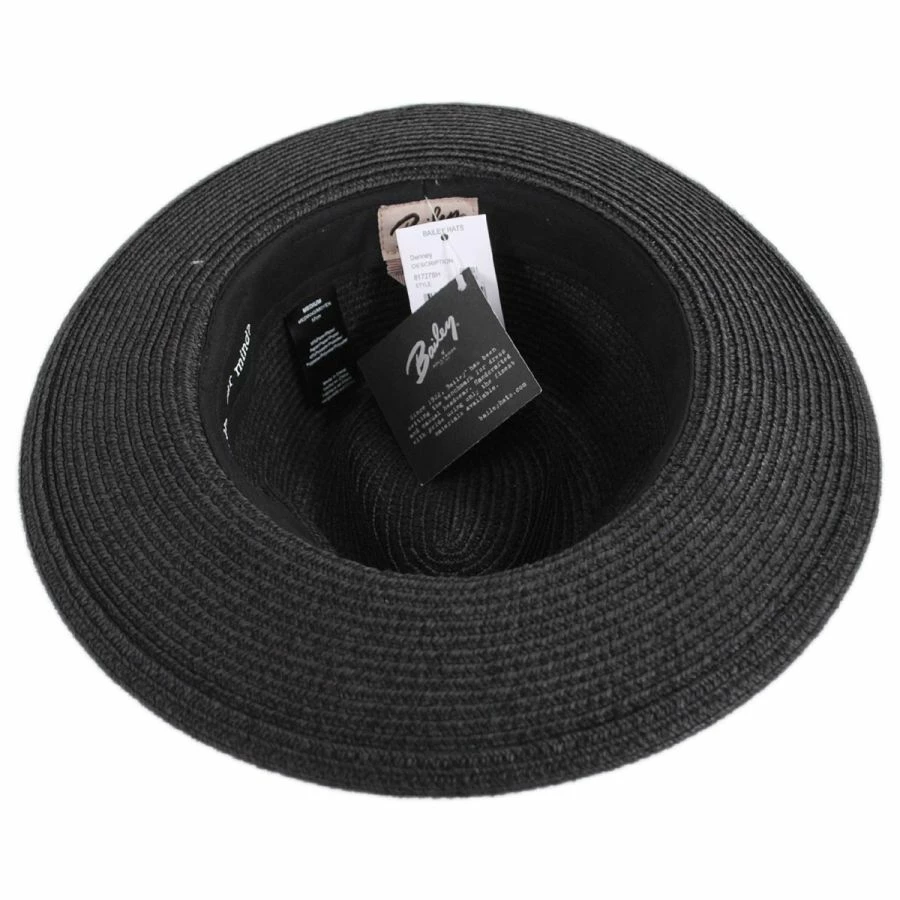 Bailey Denney Toyo Straw Blend Fedora Hat 5 Bailey Denney Toyo Straw Blend Fedora Hat - Image 3