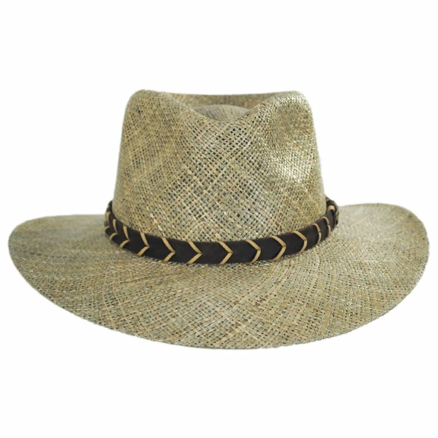 Stetson Alder Seagrass Straw Outback Hat 3 Stetson Alder Seagrass Straw Outback Hat