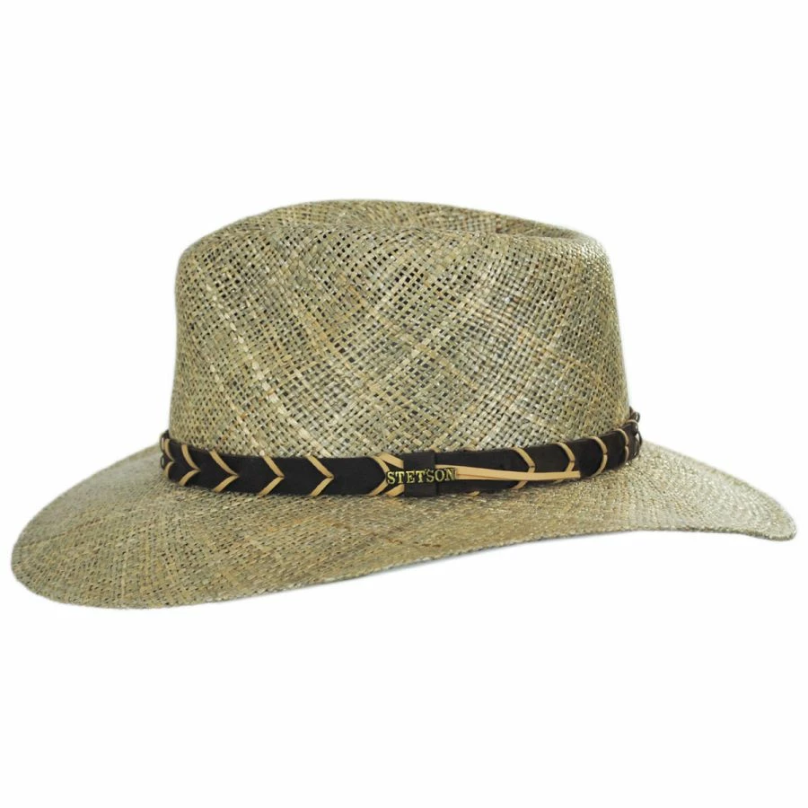 Stetson Alder Seagrass Straw Outback Hat 4 Stetson Alder Seagrass Straw Outback Hat - Image 2