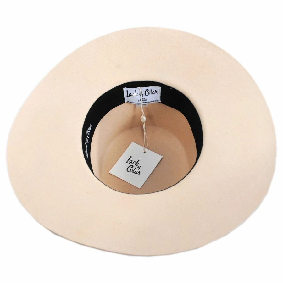 Lack Of Color Sierra Wool Felt Boater Hat 5 Lack Of Color Sierra Wool Felt Boater Hat - Image 3