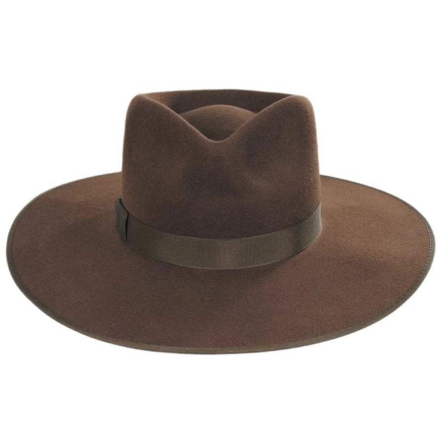 Lack Of Color Wool Felt Rancher Fedora Hat - Coco 3 Lack Of Color Wool Felt Rancher Fedora Hat - Coco