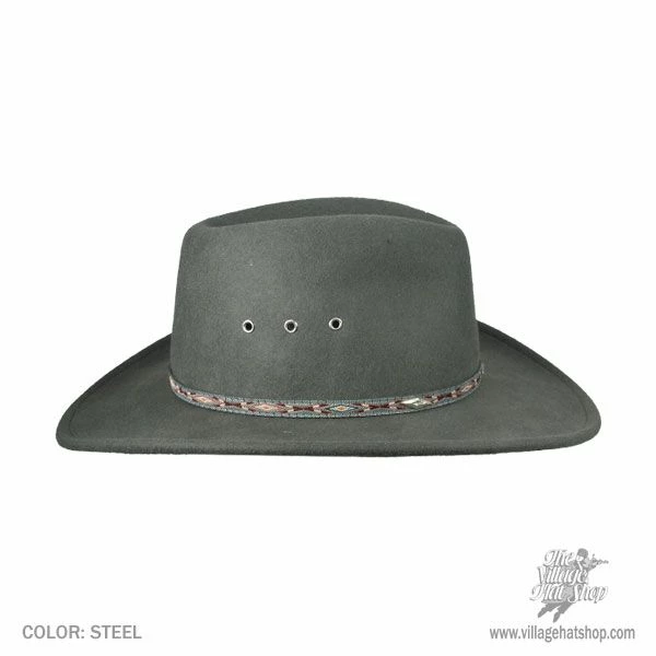 Stetson Elkhorn Crushable Wool Felt Western Hat 5 Stetson Elkhorn Crushable Wool Felt Western Hat - Image 3