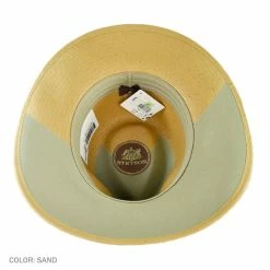Stetson Limestone Toyo Straw Outback Hat -Brixton Hats Shop 32420