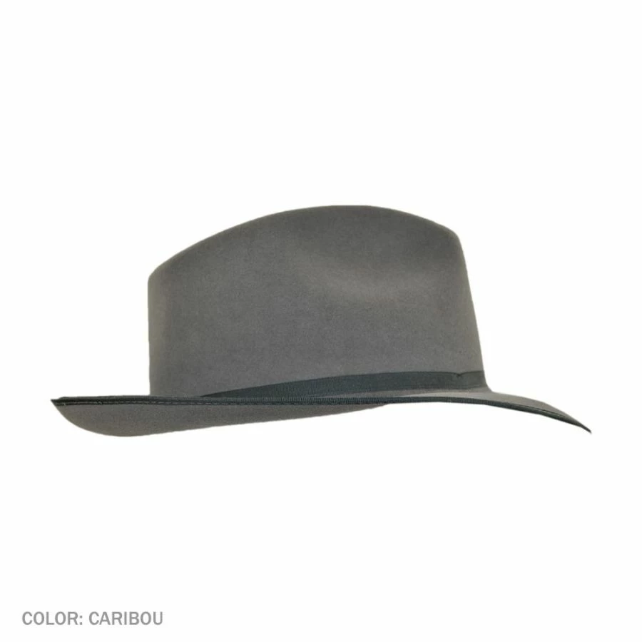 Stetson Stratoliner Fur Felt Fedora Hat 5 Stetson Stratoliner Fur Felt Fedora Hat - Image 3