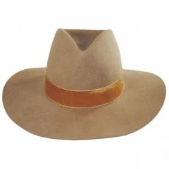Lack Of Color Benson Tri Wool Felt Fedora Hat - Brown