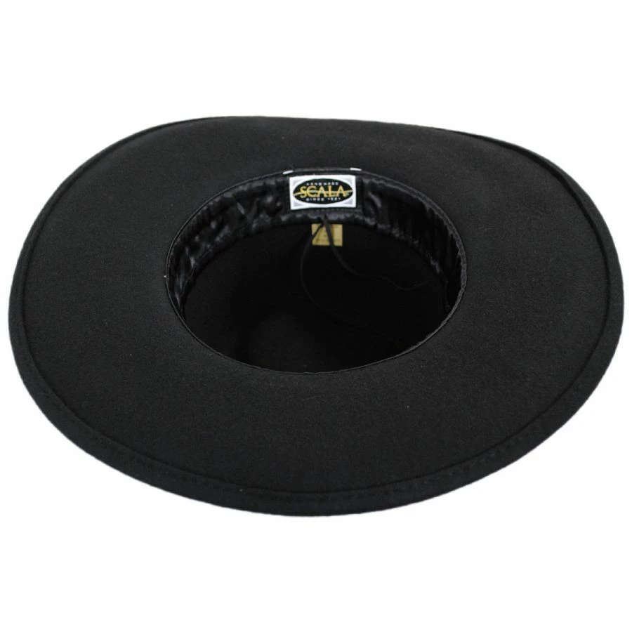 Scala Palermo Wool Felt Rancher Hat 5 Scala Palermo Wool Felt Rancher Hat - Image 3