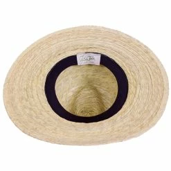 TULA HATS Explorer Palm Straw Safari Fedora Hat 7 TULA HATS Explorer Palm Straw Safari Fedora Hat -Brixton Hats Shop 33596