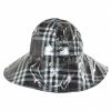 San Diego Hat Company Plaid Wide Brim Rain Hat