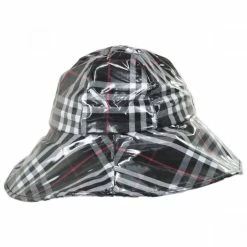San Diego Hat Company Plaid Wide Brim Rain Hat -Brixton Hats Shop 337127