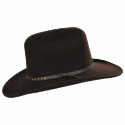 Bailey Chisolm Wool Litefelt Cattlemen Western Hat - Brown -Brixton Hats Shop 338673