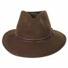 Toucan Collection Leather Band Wool Felt Fedora Hat -Brixton Hats Shop 342425