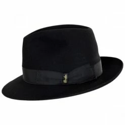 Borsalino Superiore Como Fur Felt Fedora Hat -Brixton Hats Shop 344970