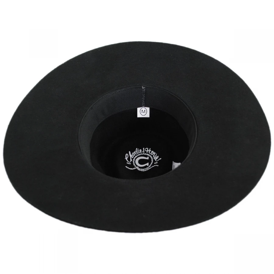 CHARLIE 1 HORSE Traveler Wool Felt Crossover Hat 5 CHARLIE 1 HORSE Traveler Wool Felt Crossover Hat - Image 3