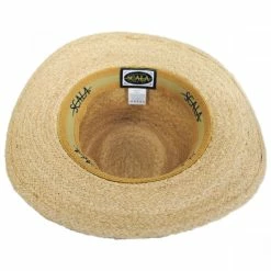 Scala Global Raffia Straw Outback Fedora Hat 7 Scala Global Raffia Straw Outback Fedora Hat -Brixton Hats Shop 354950