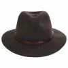 Stetson Cromwell Crushable Wool Felt Fedora Hat 1 Stetson Cromwell Crushable Wool Felt Fedora Hat -Brixton Hats Shop 356591