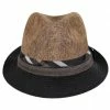 Stacy Adams Roxbury Toyo Straw Blend Fedora Hat 2 Stacy Adams Roxbury Toyo Straw Blend Fedora Hat -Brixton Hats Shop 357714