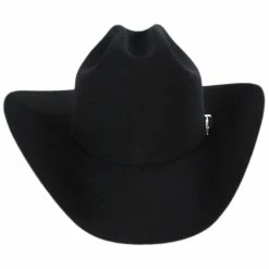 Bailey Lightning Wool And Angora Felt Cowboy Hat - Black