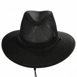 Henschel Packable Mesh Aussie Fedora Hat