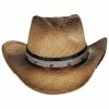 Kenny K Star Spangled Toyo Straw Western Hat 1 Kenny K Star Spangled Toyo Straw Western Hat -Brixton Hats Shop 370016