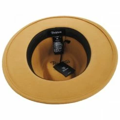Brixton Hats Messer Wool Felt Fedora Hat - Honey 7 Brixton Hats Messer Wool Felt Fedora Hat - Honey -Brixton Hats Shop 374005