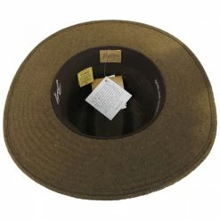 Bailey Quade Raindura Straw Fedora Hat -Brixton Hats Shop 374654