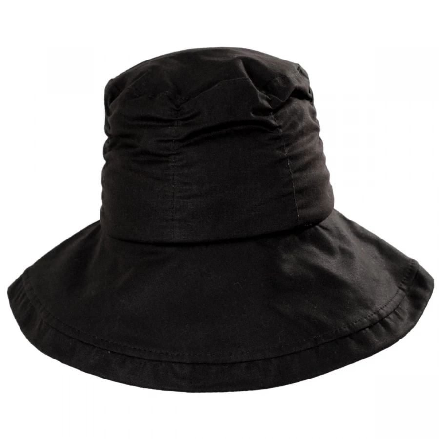 Stefeno Drizzle British Millerain Waxed Cotton Crushable Rain Hat 3 Stefeno Drizzle British Millerain Waxed Cotton Crushable Rain Hat