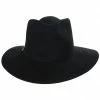 BIGALLI Teardrop Wool Felt Western Hat 2 BIGALLI Teardrop Wool Felt Western Hat -Brixton Hats Shop 376110
