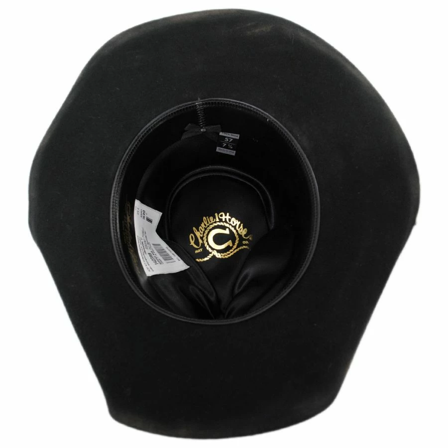 CHARLIE 1 HORSE Desperado Wool Felt Western Hat 5 CHARLIE 1 HORSE Desperado Wool Felt Western Hat - Image 3