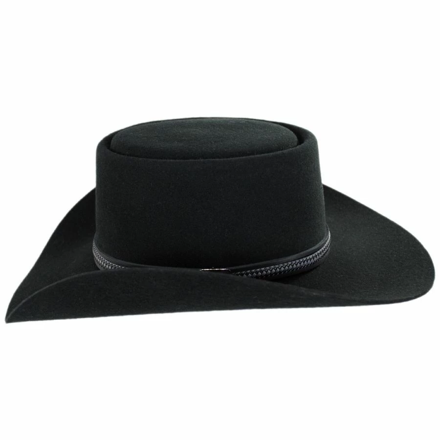 Stetson John Wayne Chinook Wool Felt Gambler Hat 4 Stetson John Wayne Chinook Wool Felt Gambler Hat - Image 2