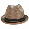 New York Hat Company Coconut Straw Stingy Fedora Hat