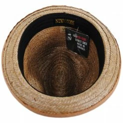 New York Hat Company Coconut Straw Stingy Fedora Hat 7 New York Hat Company Coconut Straw Stingy Fedora Hat -Brixton Hats Shop 379718
