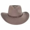 EDDY & BROS Broken Arrow Wool Felt Western Hat -Brixton Hats Shop 379743