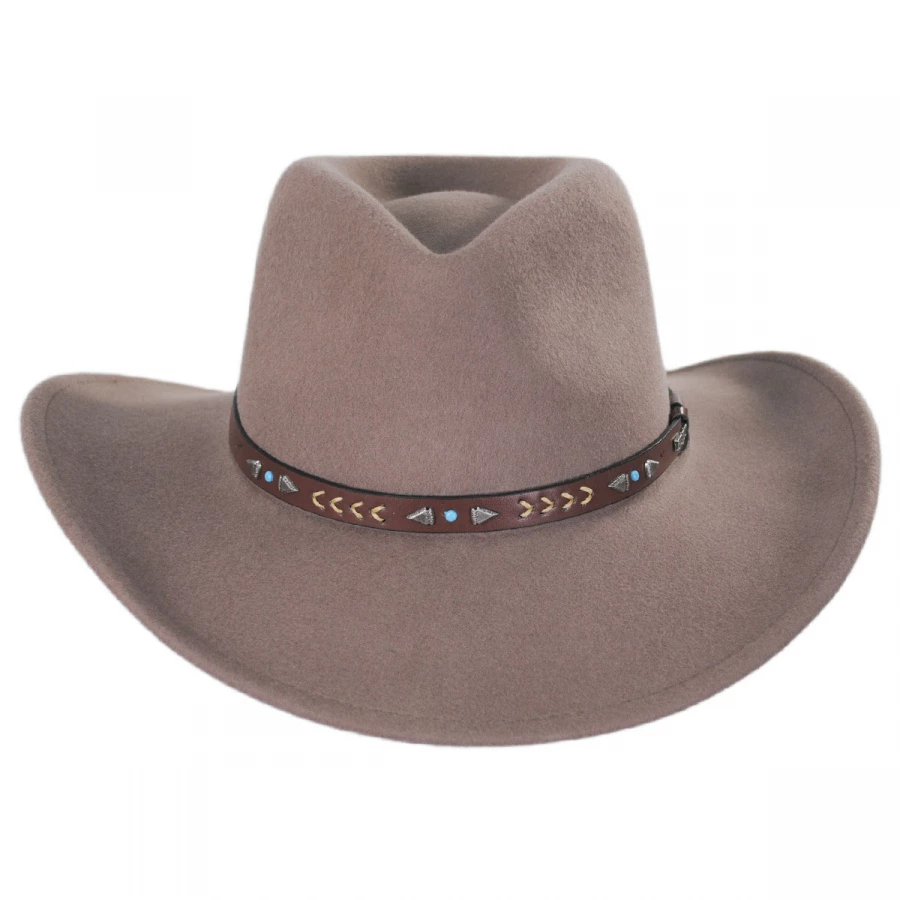 EDDY & BROS Broken Arrow Wool Felt Western Hat 3 EDDY & BROS Broken Arrow Wool Felt Western Hat