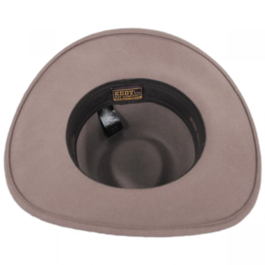 EDDY & BROS Broken Arrow Wool Felt Western Hat 5 EDDY & BROS Broken Arrow Wool Felt Western Hat - Image 3