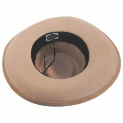 Scala Arizona Distressed Wool Felt Fedora Hat 7 Scala Arizona Distressed Wool Felt Fedora Hat -Brixton Hats Shop 379871