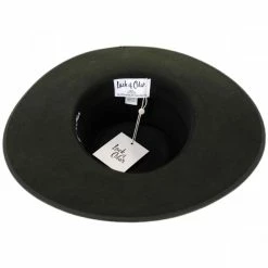 Lack Of Color Wool Felt Rancher Fedora Hat - Forest Green -Brixton Hats Shop 385907