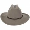 Bailey Chisolm Wool Litefelt Cattlemen Western Hat - Natural 2 Bailey Chisolm Wool Litefelt Cattlemen Western Hat - Natural -Brixton Hats Shop 386993