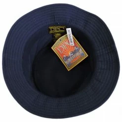 Dorfman Pacific Company Poplin Cotton Blend Rain Bucket Hat -Brixton Hats Shop 388490