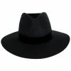 Lack Of Color Benson Tri Wool Felt Fedora Hat - Black