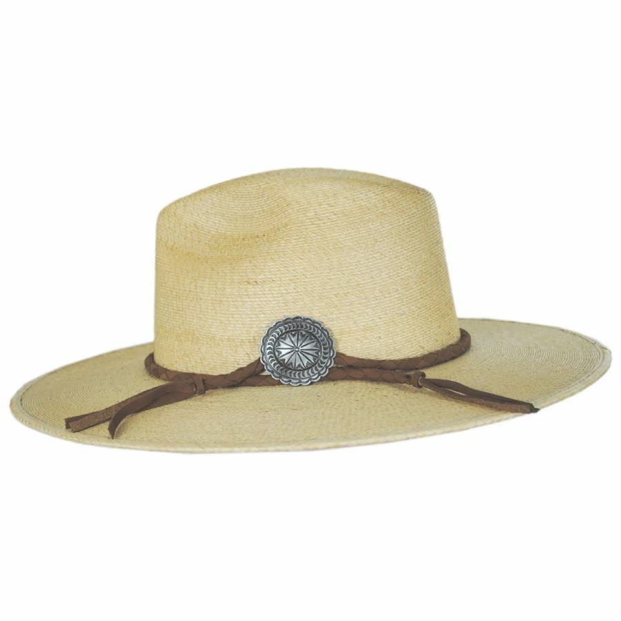 CHARLIE 1 HORSE Lefty Palm Straw Fedora Hat 4 CHARLIE 1 HORSE Lefty Palm Straw Fedora Hat - Image 2