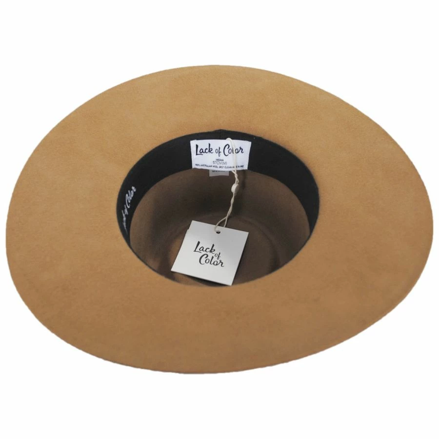 Lack Of Color The Mirage Wool Felt Fedora Hat 5 Lack Of Color The Mirage Wool Felt Fedora Hat - Image 3