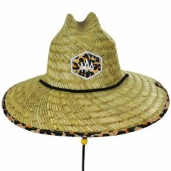 Hemlock Hat Co Big Cat Straw Lifeguard Hat