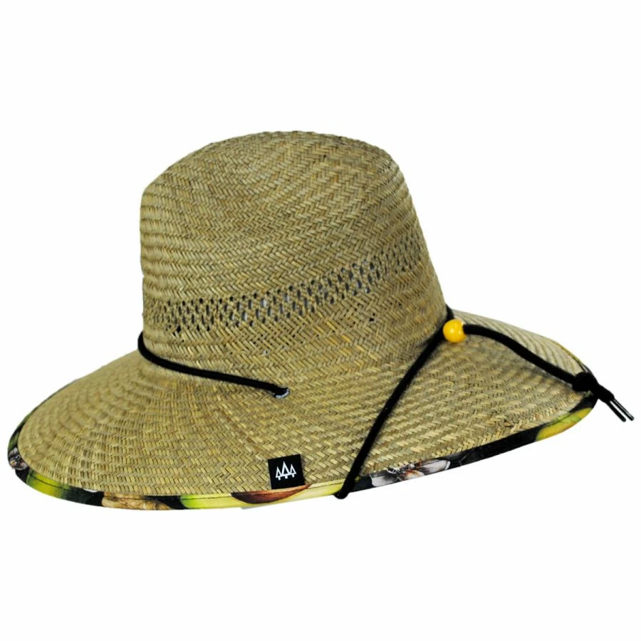 Hemlock Hat Co Grove Straw Lifeguard Hat 4 Hemlock Hat Co Grove Straw Lifeguard Hat - Image 2