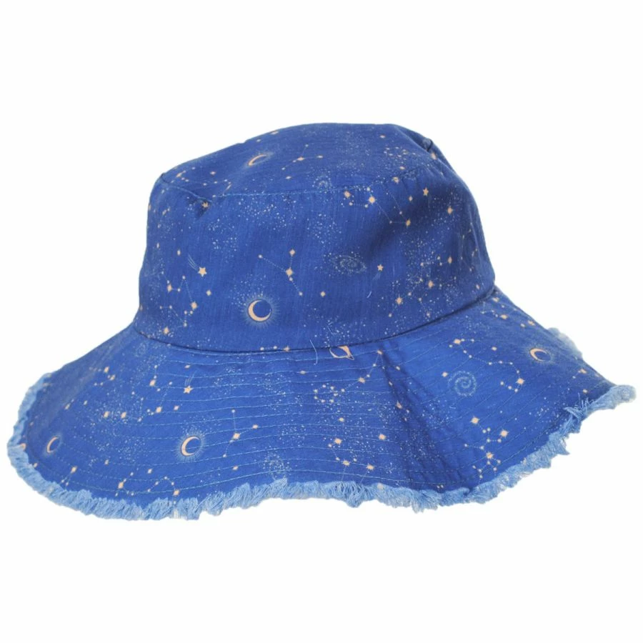 Peter Grimm Star Tracker Frayed Cotton Bucket Hat 4 Peter Grimm Star Tracker Frayed Cotton Bucket Hat - Image 2