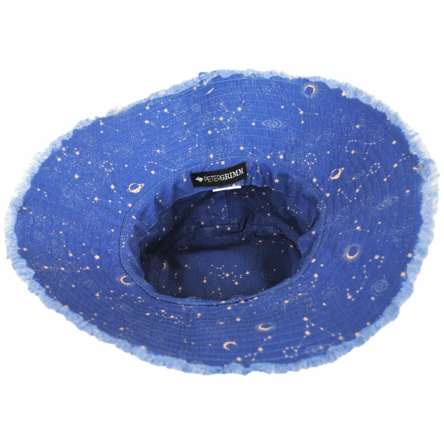 Peter Grimm Star Tracker Frayed Cotton Bucket Hat 5 Peter Grimm Star Tracker Frayed Cotton Bucket Hat - Image 3