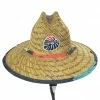 Hemlock Hat Co Kids' Laguna Straw Lifeguard Hat