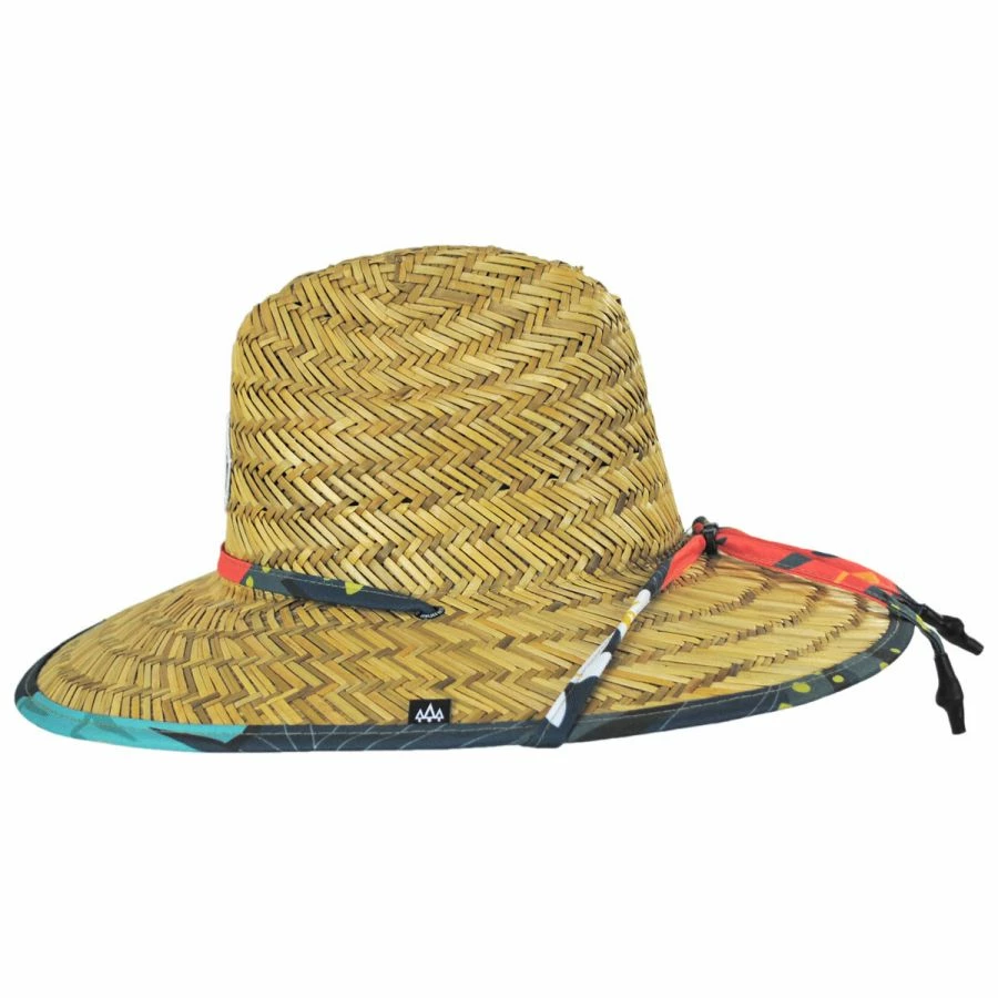 Hemlock Hat Co Youth Laguna Straw Lifeguard Hat 4 Hemlock Hat Co Youth Laguna Straw Lifeguard Hat - Image 2